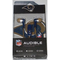 NFL Los Angeles Rams Team Logo Earphones with Microphone by MIZCO