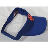 MLB New York Mets Visor Cotton Twill Replica Adjustable Strap Adult