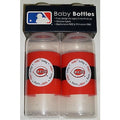 MLB Cincinnati Reds 9 fl oz Baby Bottle 2 Pack by baby fanatic