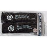 MLB Seattle Mariners Velour Seat Belt Pads 2 Pack by Fremont Die