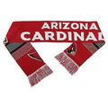 NFL 2015 Reversible Split Logo Scarf Arizona Cardinals 64" by 7" FOCO