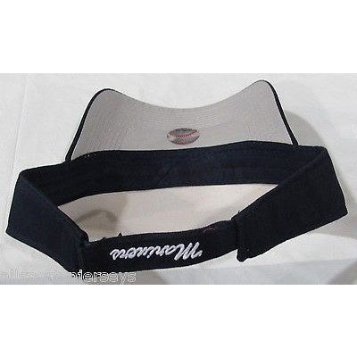 MLB Seattle Mariners Visor Cotton Twill Replica Adjustable Strap Adult