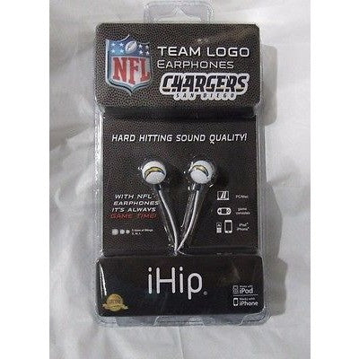 NFL iHip Team Logo Earphones San Diego Chargers