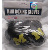 NCAA Michigan Wolverines 4 Inch Rear View Mirror Mini Boxing Gloves