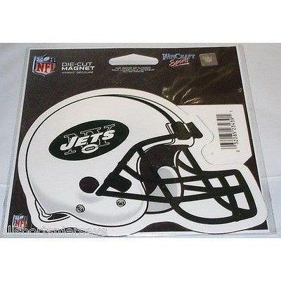 NFL New York Jets Helmet 4 inch Auto Magnet by WinCraft