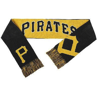 MLB Pittsburgh Pirate 2015 Split Logo Reversible Scarf 64" by 7" by FOCO