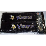 NFL Minnesota Vikings Velour Seat Belt Pads 2 Pack by Fremont Die