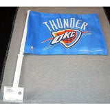 NBA Oklahoma City Thunder Logo on Window Car Flag by Rico Industries