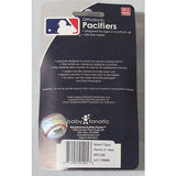 MLB Detroit Tigers Pacifiers Set of 2 w/ Solid Color Shield on Card