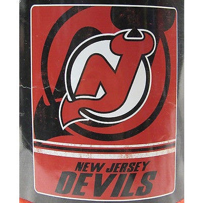 NHL New Jersey Devils 50" by 60" Rolled Fleece Blanket Fade Away Design