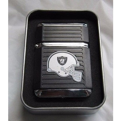 NFL Oakland Raiders Refillable Butane Lighter w/Gift Box by FSO