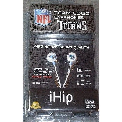 NFL iHip Team Logo Earphones Tennessee Titans