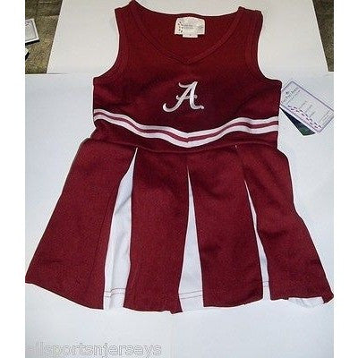 NCAA Alabama Crimson Infant Cheer Dress 1-pc 3T Two Feet Ahead