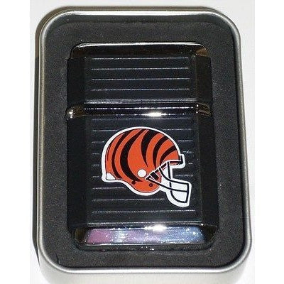 NFL Cincinnati Bengals Refillable Butane Lighter w/Gift Box by FSO