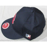 MLB Boston Red Sox Youth Cap Flat Brim Raised Replica Cotton Twill Hat Home
