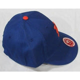 MLB New York Mets Youth Cap Flat Brim Raised Replica Cotton Twill Hat