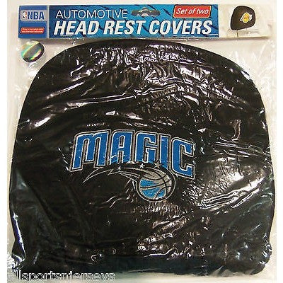 NBA Orlando Magic Headrest Cover Embroidered Logo Set of 2 by Team ProMark