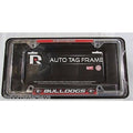 NCAA Georgia Bulldogs Chrome License Plate Frame Red Flat Image