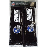 NFL New York Giants Velour Seat Belt Pads 2 Pack by Fremont Die