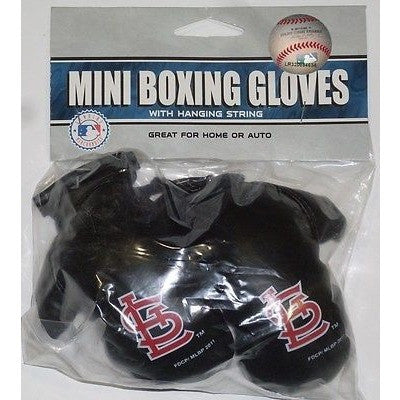 MLB St. Louis Cardinals 4 Inch Rear View Mirror Mini Boxing Gloves