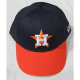 MLB Houston Astros Adult Cap Flat Brim Raised Replica Cotton Twill Hat