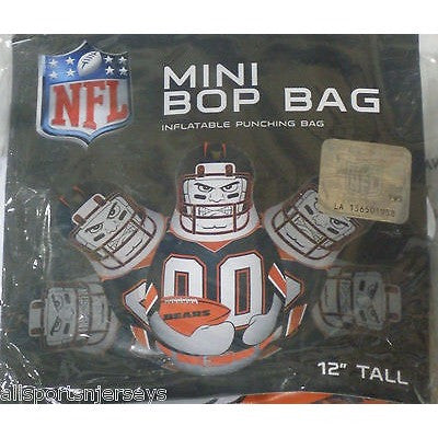 NFL Chicago Bears 12 Inch Mini Bop Bag by Fremont Die