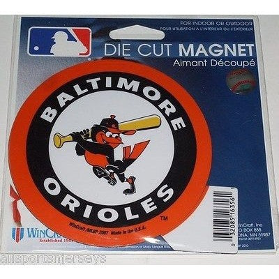MLB Baltimore Orioles Alt Logo 4 inch Auto Magnet by WinCraft