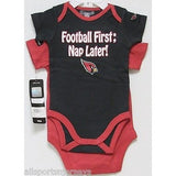 NFL Arizona Cardinals Infant Onesie Set of 2 Football First; Nap Later! 18M by Gerber