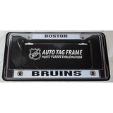 NHL Boston Bruins Chrome License Plate Frame Thick Letters