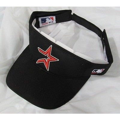 MLB Houston Astros Alt. Logo Visor Cotton Twill Replica Adjustable Strap Adult