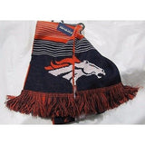 NFL 2015 Reversible Split Logo Scarf Denver Broncos 64" by 7" FOCO