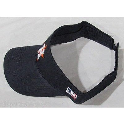 MLB Houston Astros Current Logo Visor Cotton Twill Replica Adjustable Strap Adult