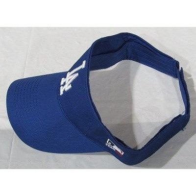 MLB Los Angeles Dodgers Visor Cotton Twill Replica Adjustable Strap Adult