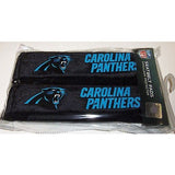 NFL Carolina Panthers Velour Seat Belt Pads 2 Pack by Fremont Die