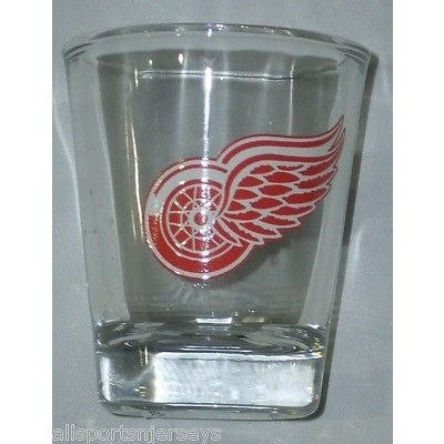 NHL Detroit Red Wings Logo only Standard 2 oz Shot Glass by Hunter