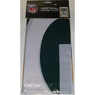 NFL Green Bay Packers 28"x40" Team Vertical House Flag 1 Sided