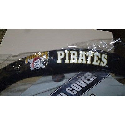 MLB POLY-SUEDE MESH STEERING WHEEL COVER PITTSBURGH PIRATES 1997-2013 LOGO