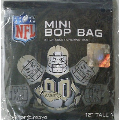 NFL New Orleans Saints 12 Inch Mini Bop Bag by Fremont Die