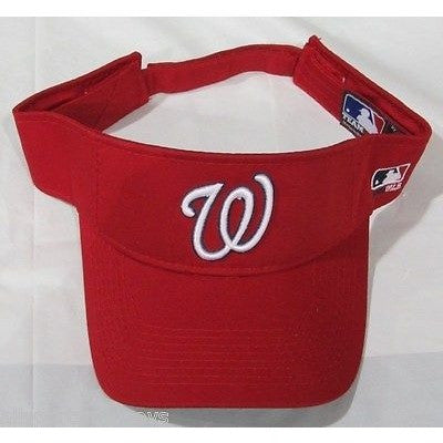 MLB Washington Nationals Visor Mesh Replica Adjustable Strap Adult
