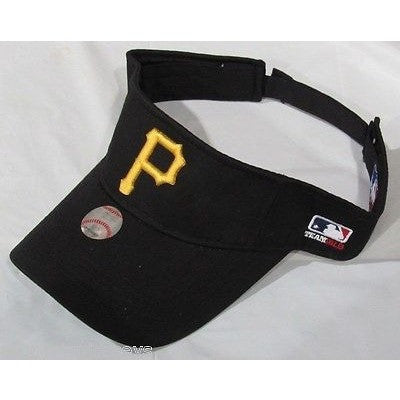 MLB Pittsburgh Pirates Visor Cotton Twill Replica Adjustable Strap Adult