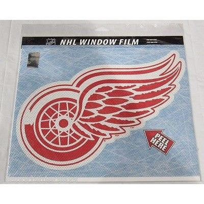 NHL Detroit Red Wings Die-Cut Window Film Approx. 12" by Fremont Die