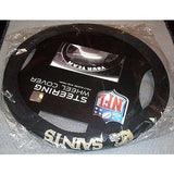 NFL New Orleans Saints Poly-Suede on Mesh Steering Wheel Cover by Fremont Die