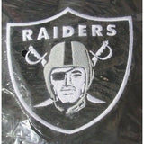 NFL Oakland Raiders Headrest Cover Embroidered Logo Set of 2 by Team ProMark
