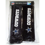 NFL Dallas Cowboys Velour Seat Belt Pads 2 Pack by Fremont Die