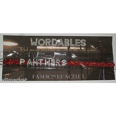 NIP NHL GLITTER FASHION TEAM BRACELET- FLORIDA PANTHERS