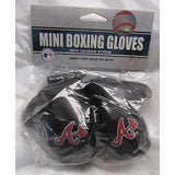 MLB Atlanta Braves 4 Inch Rear View Mirror Mini Boxing Gloves