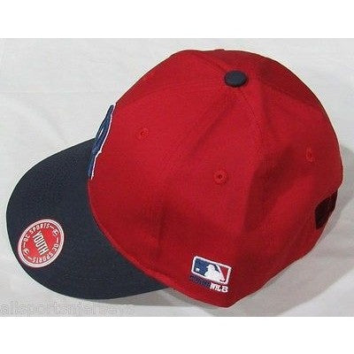 MLB Boston Red Sox Youth Cap Cooperstown Raised Replica Cotton Twill Hat