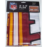 NFL 3' x 5' Team Man Cave Flag Washington Redskins
