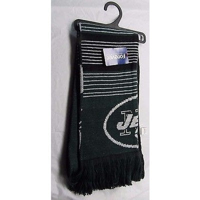 NFL New York Jets 2015 Split Logo Reversible Scarf 64" by 7" by FOCO