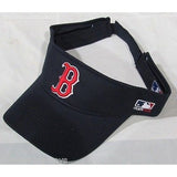 MLB Boston Red Sox Visor Cotton Twill Replica Adjustable Strap Adult